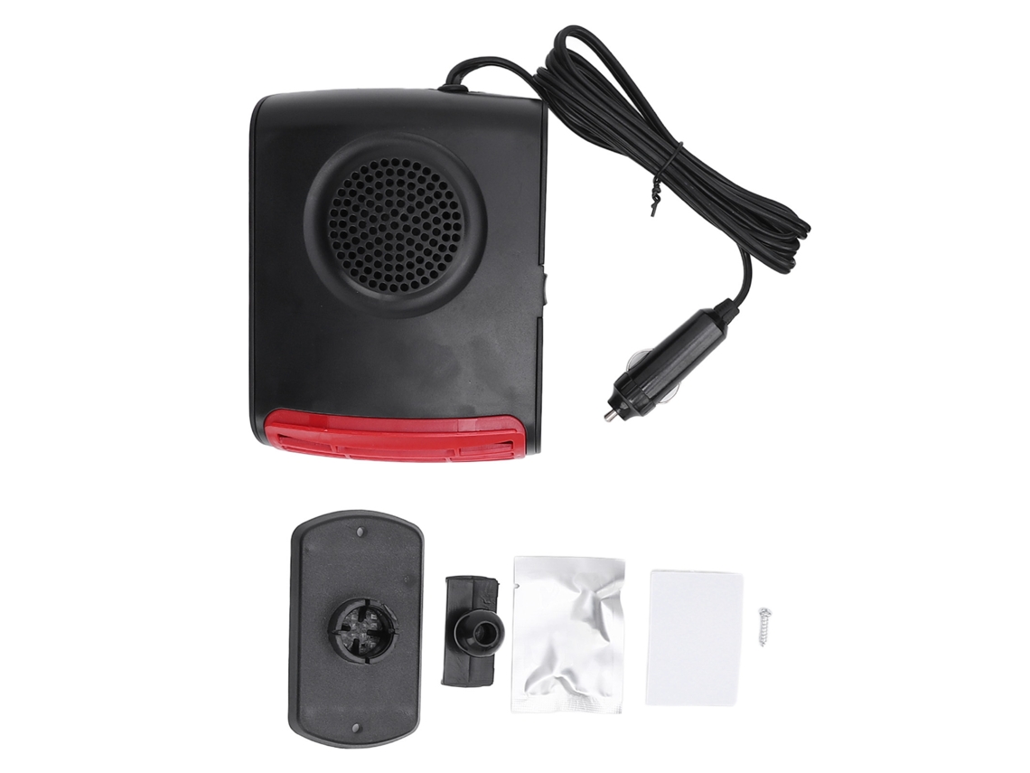 Calefactor Portátil Para Coche De 12 V Y 150 W Con Descongelador De Parabrisas Para Invierno.