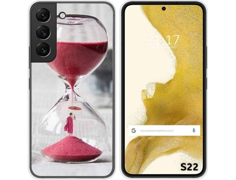 Carcasa Samsung Galaxy S22 5G TUMUNDOSMARTPHONE Dibujos Reloj Multicolor