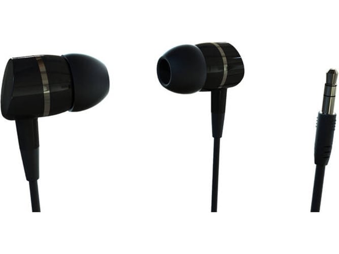 Auriculares con Cable Vivanco Solidsound (In Ear - Micrófono - Negro)