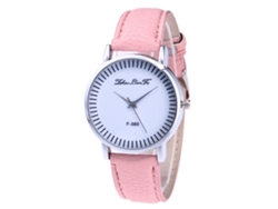Reloj De Pulsera Para Mujer De Moda Zhoulianfa F380-a Rosa Con Movimiento De Cuarzo