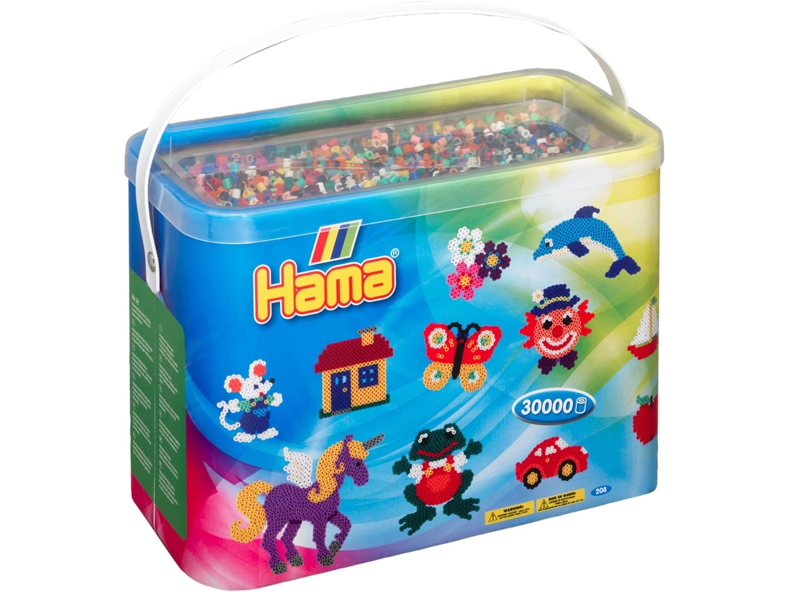Juego de Mosaicos HAMA Set de Cuentas de Plastico  (30000 Peças - Multicolor)