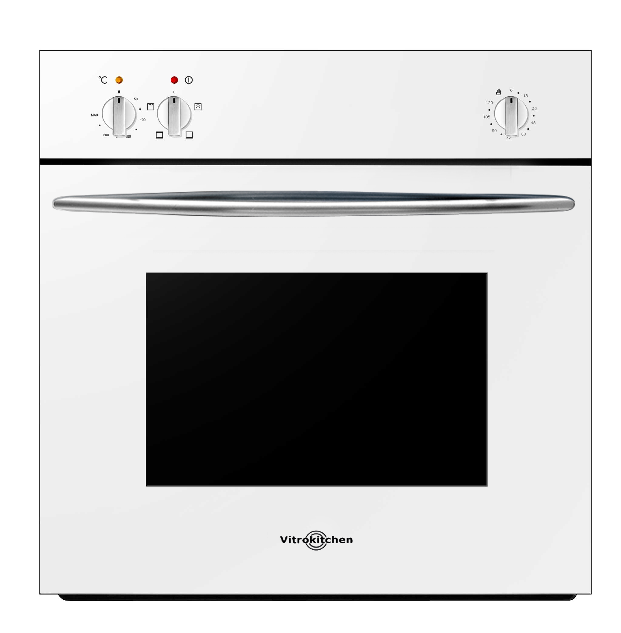 Horno VITROKICHEN HG6BB (50 L - 59.4 cm - Blanco)