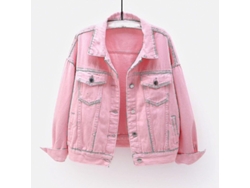 2026-chaquetas De Jeans Para Mujer De Manga Larga Abrigo De Otoño Y Primavera De Talla Grande