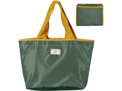 Bolsa de almacenamiento plegable, reutilizable y ecológica de Digitallab, 44 x 42 cm (verde)