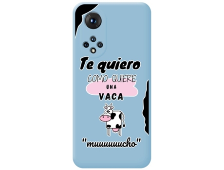 Carcasa Huawei Honor 50 5G / Nova 9 TUMUNDOSMARTPHONE Silicona Líquida Dibujos Azul