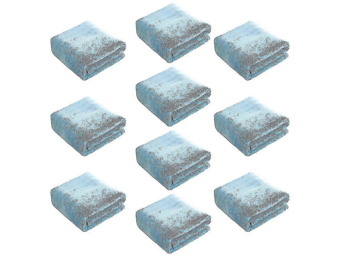 Toallas de peluquería (paquete de 10) de secado rápido para cabello, manos y rostro, para usar en casa, salón, spa y barbería - Rosewell