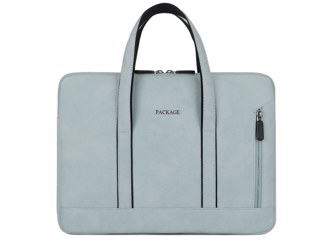 Bolsa para portátil de hombre, azul claro, bonita, de 14 a 14,6 pulgadas, Yunzii (oso no incluido)