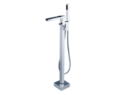 Grifo De Suelo Para Bañera 008 En Latón Cromado Colección Enipée