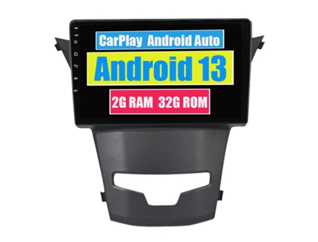 Autoradio Multimedia ROVERONE para SsangYong Korando 3 Actyon 2 2013 - 2017 CarPlay Android Coche Radio Bluetooth Navegación