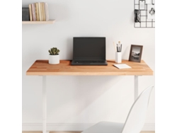 Tablero Escritorio | Superficie De Mesa | Tablero De Mesa Rectangular De Madera Maciza De Haya 100x60x2,5 Cm Wsd58020