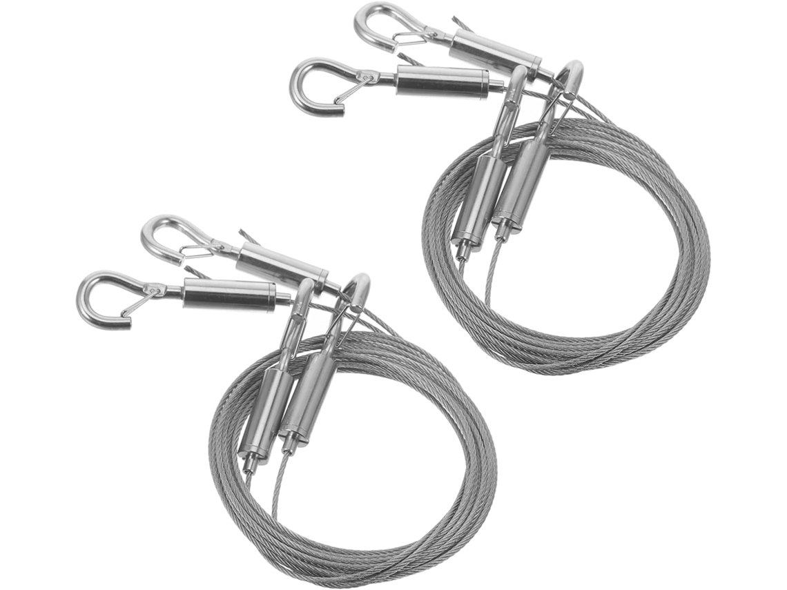 Juego De 2 Cables De Acero Inoxidable Para Colgar Cuadros