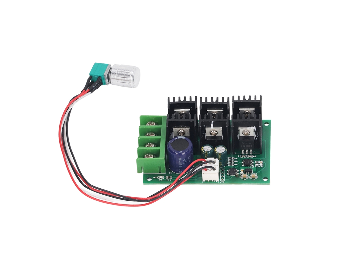 Módulo De Regulación De Velocidad De Motor Pwm De Alta Potencia 20a Con Interruptor Dc12‑24v