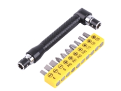 Llave Allen en forma de L de 1/4 de pulgada con doble cabezal y puntas ranuradas | Sin marca