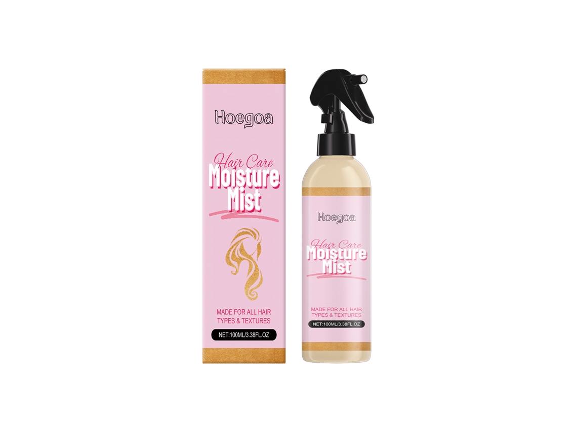 Spray acondicionador sin enjuague para un cabello suave y con volumen.