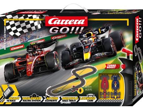 Set de pistas y vehículos de carreras CARRERA Victory (6 anos)
