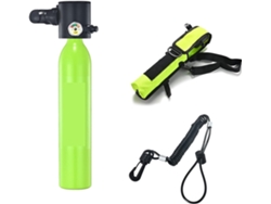 Mini Botella De Oxígeno Para Buceo De 0,5 L, Instrucciones De Buceo Y Respiración.