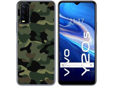Carcasa Vivo Y20s / Y11s TUMUNDOSMARTPHONE Camuflaje Multicolor