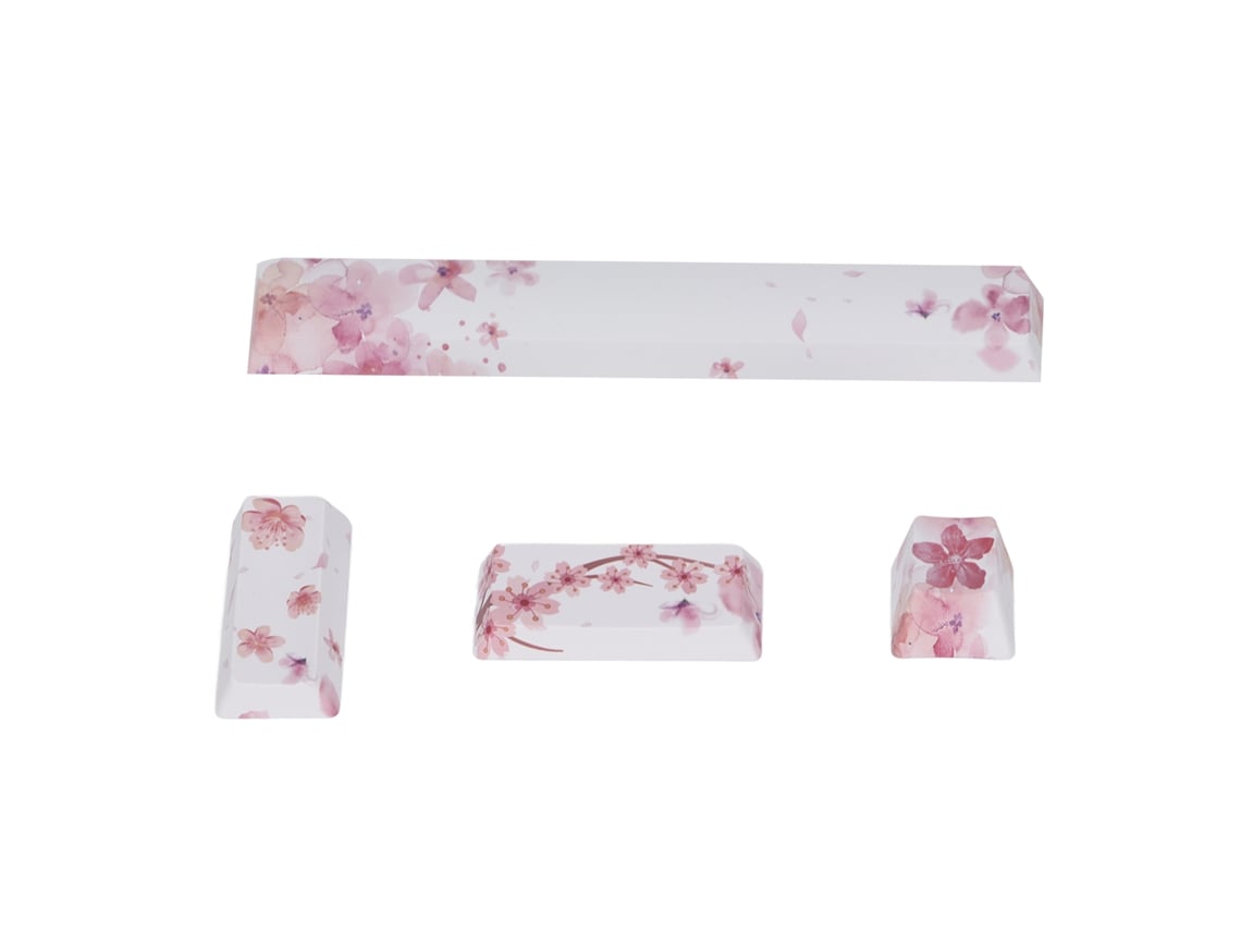 Teclado mecánico Baoj-2026novokeycap de 4 teclas color Peach Blossoms