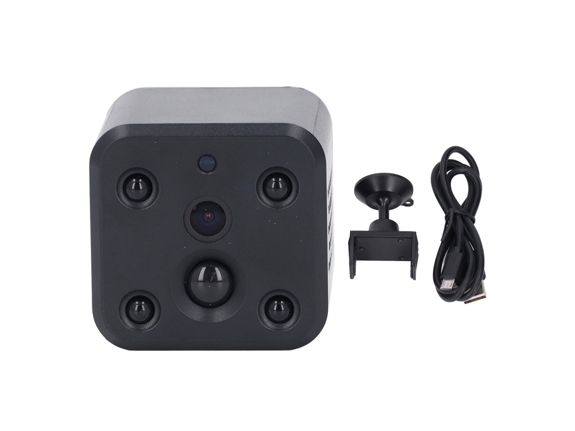 Cámara De Seguridad Inalámbrica Para El Hogar, Resolución Hd 1080p, Con Visión Nocturna Y Detección De Movimiento, Para Uso En Interiores.