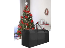 Bolsa De Almacenamiento Para Árbol De Navidad Grande Con Mango Reforzado Oxford Cloth Impermeable 122*39*55cm