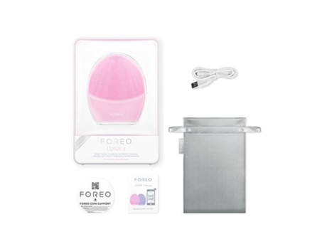 Foreo Luna 3 Piel Normal Pulso Rosa Batería