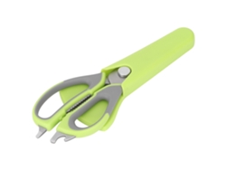 Tijeras de cocina multifuncionales de acero inoxidable para cortar barbacoas.