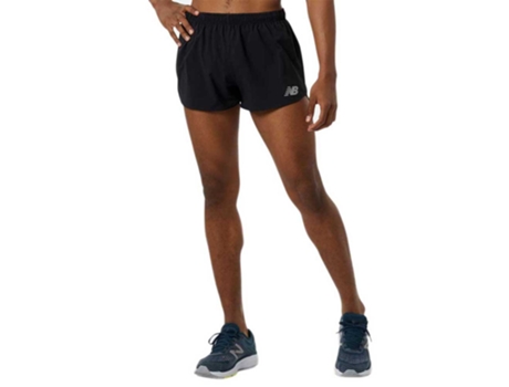 Pantalones Cortos de Hombre NEW BALANCE Impact In Negro (S)