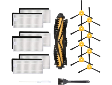Kit de repuesto compatible con Ecovacs Deebot N79 de 17 piezas