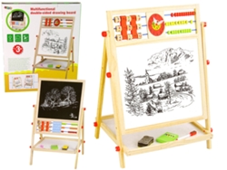 Tablero de dibujo educativo de madera de doble cara 2 en 1 B.active