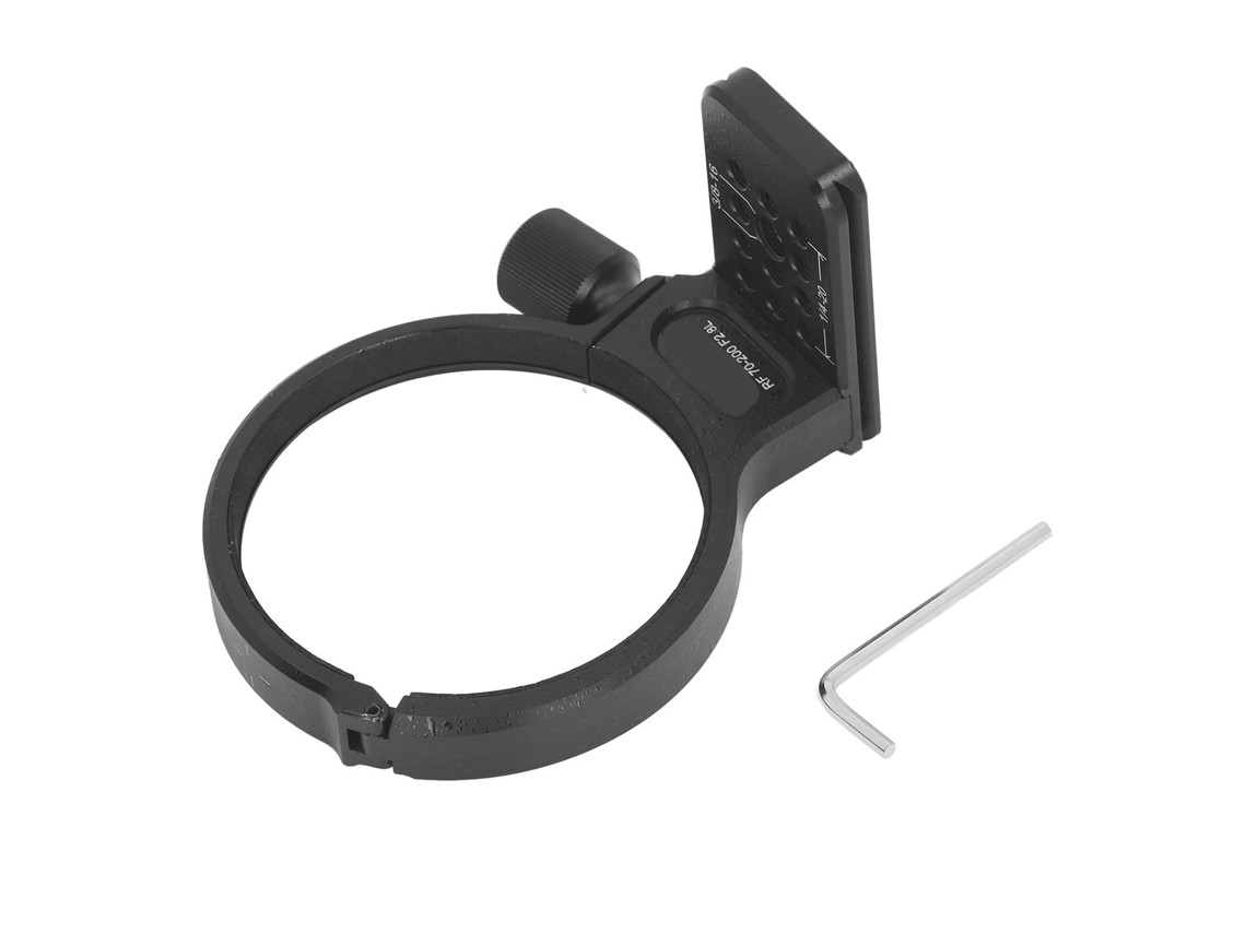 Aro De Montaje Para Trípode De Aluminio Ligero Collar De Objetivo Con Tornillo 1/4 3/8 Para Rf70-200 F2.8l