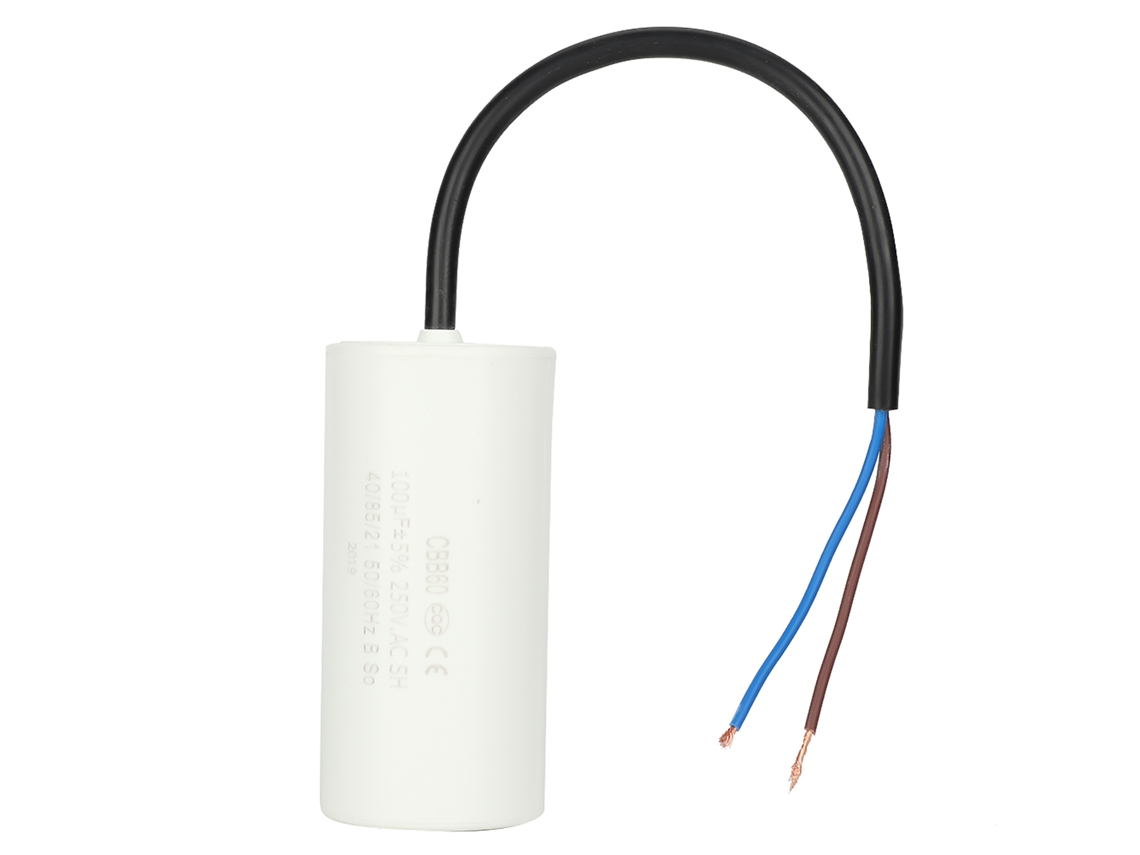 Condensador De Funcionamiento Cbb60 250v Ca 100uf 50/60hz Para Motor De Compresor De Aire