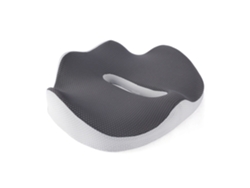 Almohadas Ortopédicas Para Un Mejor Soporte De Cadera Y Coxis, Aliviando La Ciática Y La Presión En Las Piernas. Gris Oscuro.