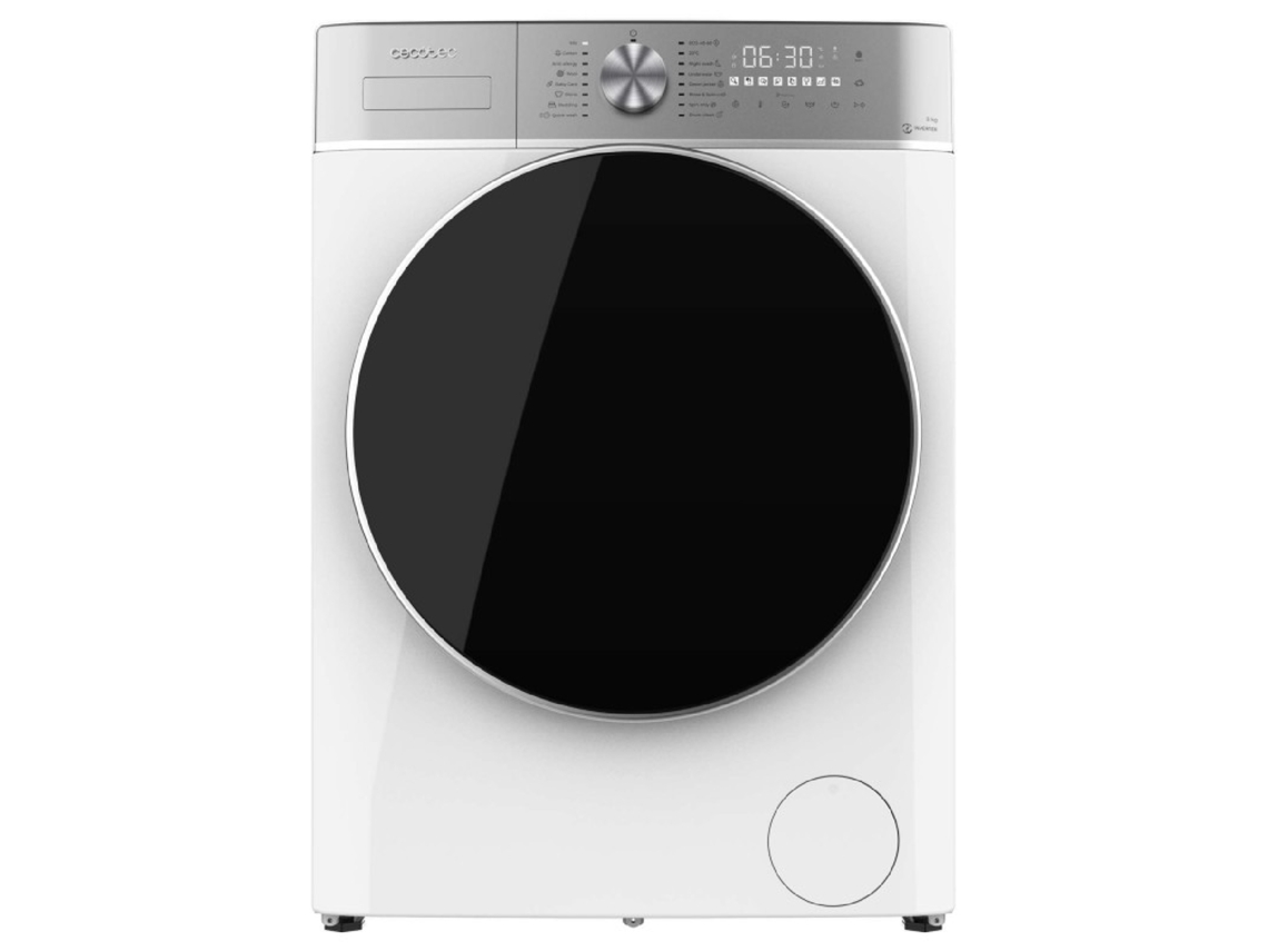 Cecotec Lavadora 8kg Carga Frontal Bolero Dresscode 8800 Inverter A 2000w, 1400 Rpm, 16 Programas, Motor Inverter Plus