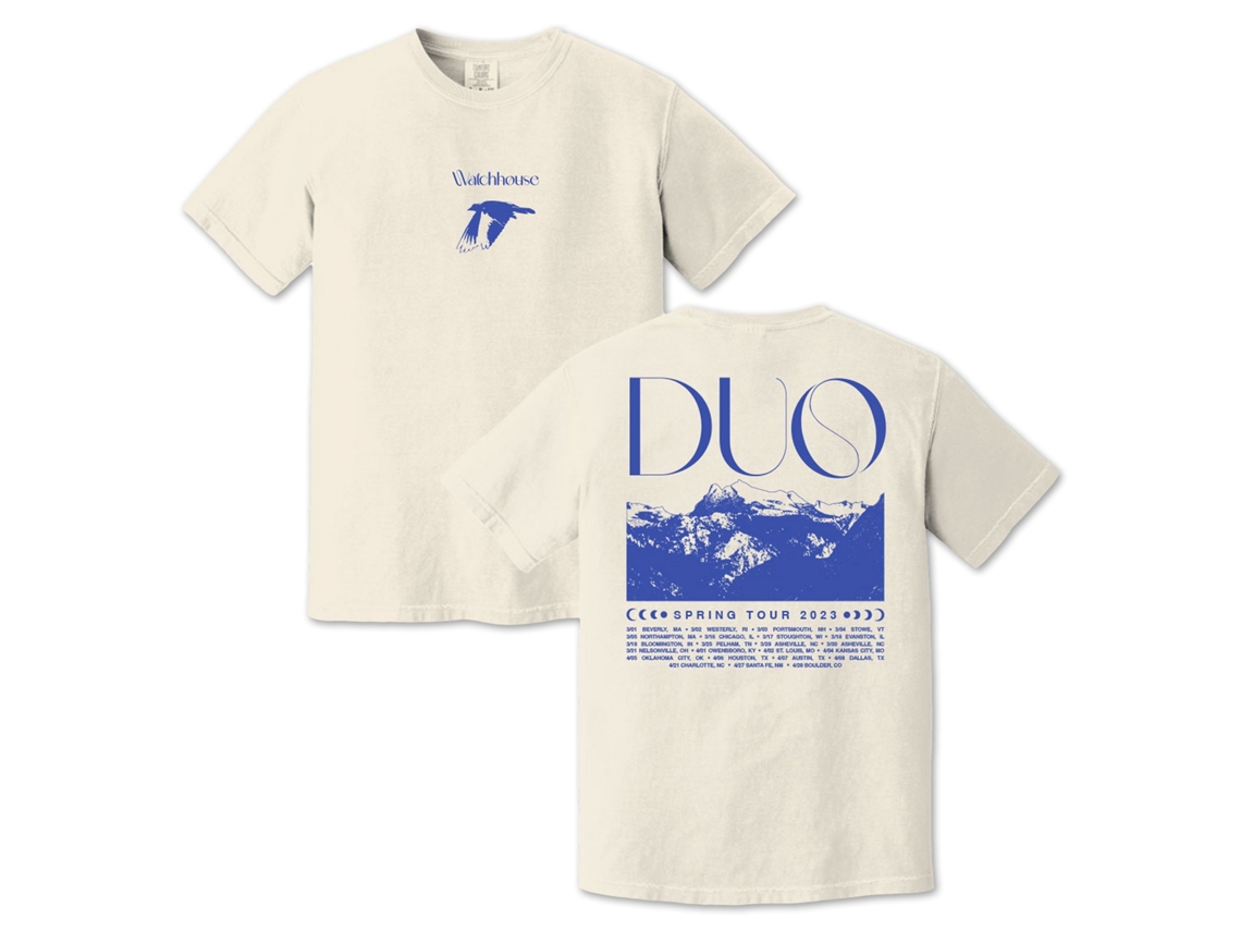 Watchhouse Spring 2023 Tour T-shirt Rockinstone Unisex Adults Best Sellers Size:m