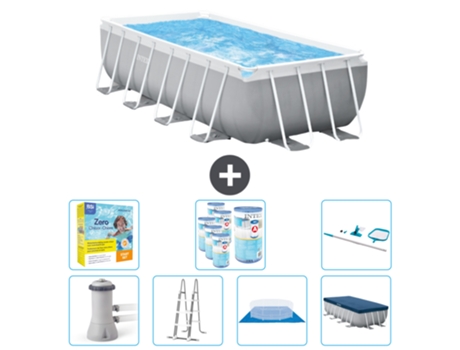 Piscina Tubular INTEX 26792GN-CB52 (10874 L - 244x107cm)