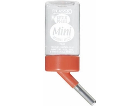 Bebedero para Roedores CLASSIC Gota a Gota (Naranja - 75ml - Plástico)