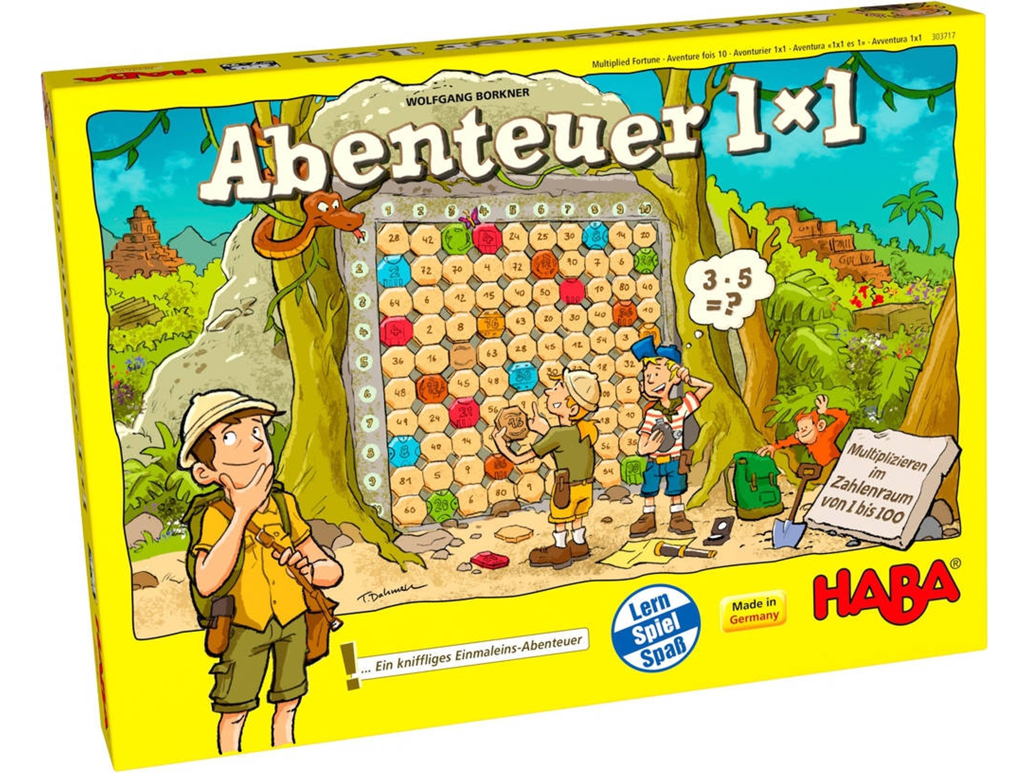 Juego de Mesa HABA Adventure 1 x 1 (Edad Mínima: 4)