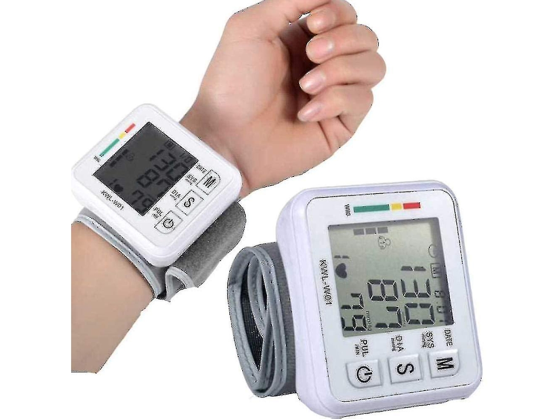 Monitor de presión arterial automático inteligente para muñeca, electrónico, para el hogar, modelo Ly Ebike