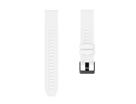 Correa de Silicona para Garmin Fenix 6S - blanco