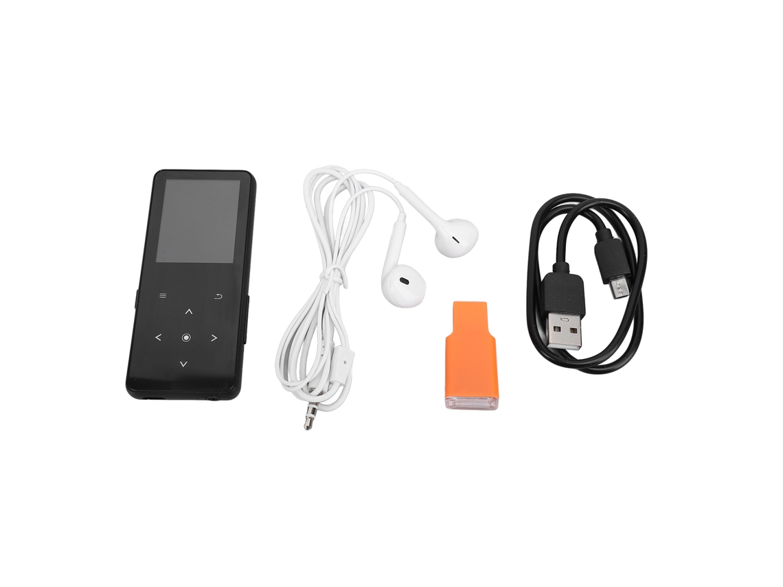 Reproductor Mp3/mp4 Con Bluetooth, Pantalla Táctil De 2 Pulgadas, Reproductor De Música Portátil, Diccionario, Alarma, Admite Hasta 32 Gb.