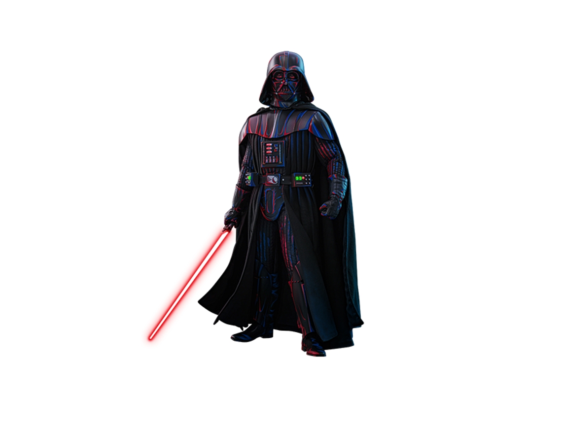 Figura Hot Toys Mms777b de Darth Vader de Star Wars, versión con efecto de duelo