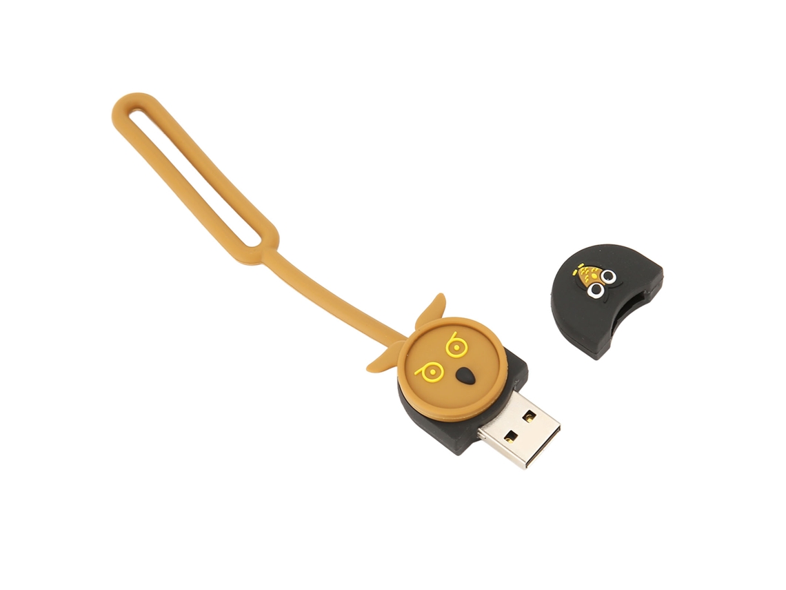 Pendrive Usb 2.0 Estilo Búho Cartoony 32gb Memoria Stick Cute Plug And Play Para Viajes Oficina Backup