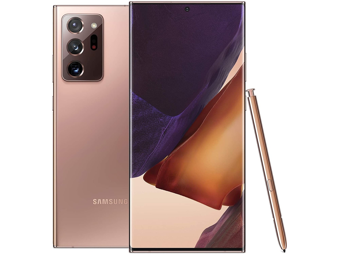Smartphone SAMSUNG Galaxy Note 20 Ultra 5G (Reacondicionado Señales de Uso - 256 GB - Bronce)