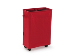 Cesto Para La Ropa Sucia Versa Rojo Minimalista 18,5 X 58 X 39 Cm