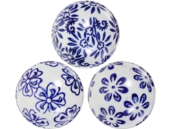 Esferas De Cerámica De 5 Cm, Juego De 3 Bolas Decorativas Para Acuario Y Decoración Del Hogar