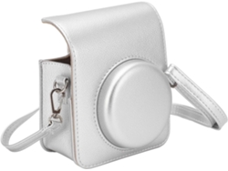 Bolsa Para Cámara De Estilo Retro De Piel Sintética Para Cámara De 40 Mm, Resistente A La Lluvia Y A Los Arañazos.