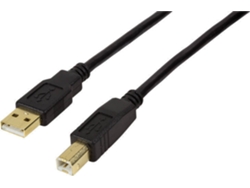 Cable USB LOGILINK (USB - 10 m - Negro)