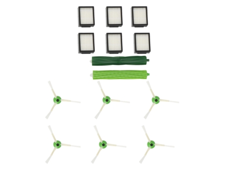 14 piezas adecuadas para los accesorios de Irobot Roomba Robot de barrido Cepillo Lateral cepillo principal I7 E5 E6 I3 Cepillo Lateral