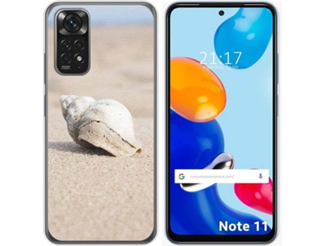 Carcasa Xiaomi Redmi Note 11 TUMUNDOSMARTPHONE Dibujos Concha Multicolor
