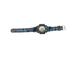Reloj Deportivo Digital De Camuflaje Para Hombres Y Estudiantes, Resistente Al Agua, Cronógrafo Nocturno, Azul.